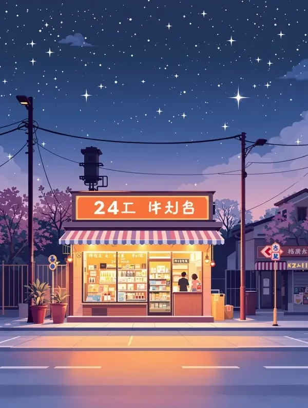 星河便利店 小小影视官网人气榜 星河便利店 甜夜都市剧集海报